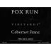 Fox Run Vineyards Cabernet Franc 2014 Front Label