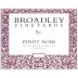Broadley Willamette Valley Pinot Noir 2014 Front Label