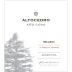 Altocedro Ano Cero Malbec 2014 Front Label