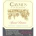 Caymus Special Selection Cabernet Sauvignon 2013 Front Label