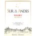 Sur de los Andes Reserva Malbec 2012 Front Label
