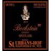 Nik Weis St. Urbans-Hof Ockfener Bockstein Spatlese 2014 Front Label