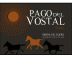 Pago del Vostal Roble 2014 Front Label