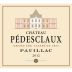 Chateau Pedesclaux 2012 Front Label