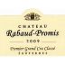 Chateau Rabaud Promis Sauternes (375ML half-bottle) 2009 Front Label