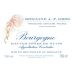 Domaine A.F. Gros Bourgogne Hautes Cotes de Nuits 2012 Front Label