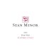 Sean Minor Sonoma Coast Pinot Noir 2013 Front Label