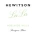 Hewitson LuLu Sauvignon Blanc 2015 Front Label