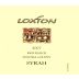 Loxton Kick Ranch Syrah 2007 Front Label