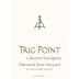 Trig Point Diamond Dust Vineyard Cabernet Sauvignon 2014 Front Label