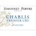 Simonnet-Febvre Chablis Vaillons Premier Cru 2014 Front Label