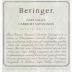 Beringer Private Reserve Cabernet Sauvignon 1984 Front Label