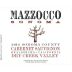 Mazzocco Dry Creek Cabernet Sauvignon 2013 Front Label