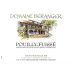 Duboeuf Domaine Beranger Pouilly-Fuisse 2013 Front Label