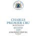 Simonnet-Febvre Chablis Montmains Premier Cru 2009 Front Label