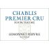 Simonnet-Febvre Chablis Fourchaume Premier Cru 2012 Front Label