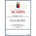 Scarpa Casa Scarpa Barbera d'Asti 2011 Front Label