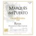 Marques del Puerto Gran Reserva 2005 Front Label