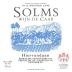 Solms Delta Hiervandaan Red 2007 Front Label