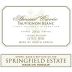 Springfield Estate Special Cuvee Sauvignon Blanc 2015 Front Label