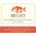 Springfield Estate Miss Lucy White 2014 Front Label