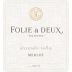 Folie a Deux Merlot 2013 Front Label