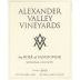 Alexander Valley Vineyards Dry Rose of Sangiovese 2015 Front Label