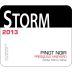 Storm Wines Presqu'ile Vineyard Pinot Noir 2013 Front Label