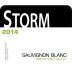 Storm Wines Santa Ynez Valley Sauvignon Blanc 2014 Front Label