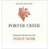 Porter Creek Russian River Estate Pinot Noir 2014 Front Label