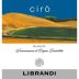 Librandi Ciro Greco Bianco 2014 Front Label