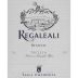 Regaleali Bianco 2014 Front Label