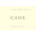 CADE Napa Valley Sauvignon Blanc 2015 Front Label