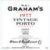 Graham's Millenium Vintage Port (1.5 Liter Magnum) 1977 Front Label