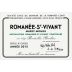 Domaine de la Romanee-Conti Romanee St. Vivant Grand Cru 2013 Front Label