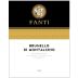 Fanti Brunello di Montalcino 2011 Front Label