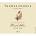 Thomas George Estate Pinot Noir 2012 Front Label