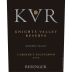 Beringer Knights Valley Reserve Cabernet Sauvignon 2012 Front Label