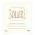 Chateau Bolaire Bordeaux Superieur 2015 Front Label