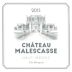 Chateau Malescasse 2015 Front Label