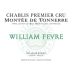 William Fevre Chablis Montee de Tonnerre Premier Cru 2014 Front Label