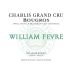 William Fevre Chablis Bougros Grand Cru 2014 Front Label