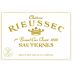 Chateau Rieussec Sauternes 2015 Front Label