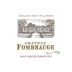Chateau Fombrauge 2015 Front Label
