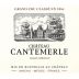 Chateau Cantemerle 2015 Front Label