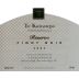 Te Kairanga Reserve Pinot Noir 2003 Front Label