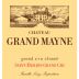 Chateau Grand Mayne 2015 Front Label