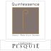 Chateau Pesquie Quintessence Blanc 2014 Front Label