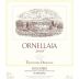 Ornellaia Tuscany Vertical Collection Superiore 2006 Front Label