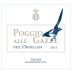 Ornellaia Poggio alle Gazze dell'Ornellaia 2011 Front Label